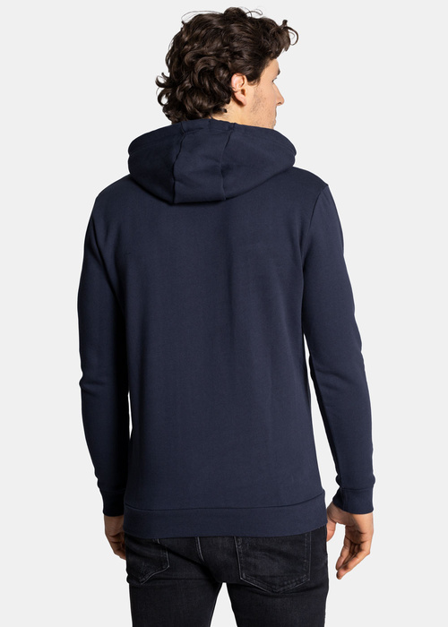 Herren Kapuzenpullover Ellesse Labus OH Hoody Regular Fit Dunkelblau