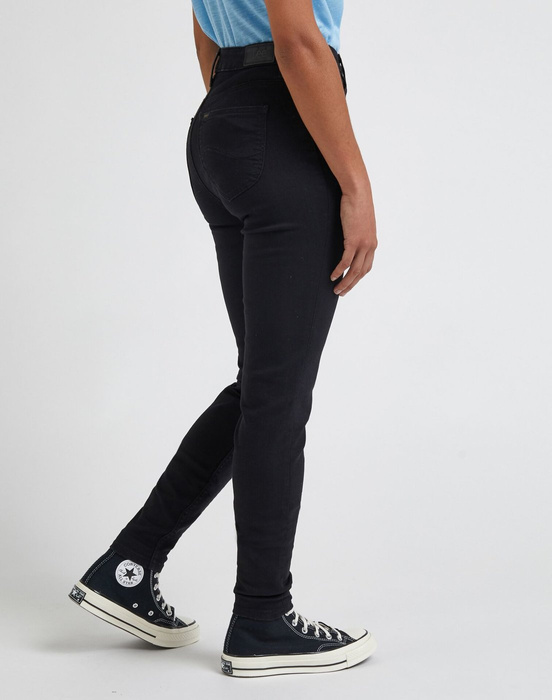 Damen Jeanshose LEE SCARLETT HIGH BLACK RINSE 