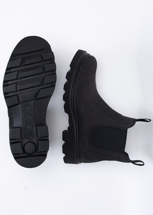 Herren Chelsea-Boots Schwarz Ecco Grainer M Chelsea Boot