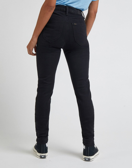 Damen Jeanshose LEE SCARLETT HIGH BLACK RINSE 
