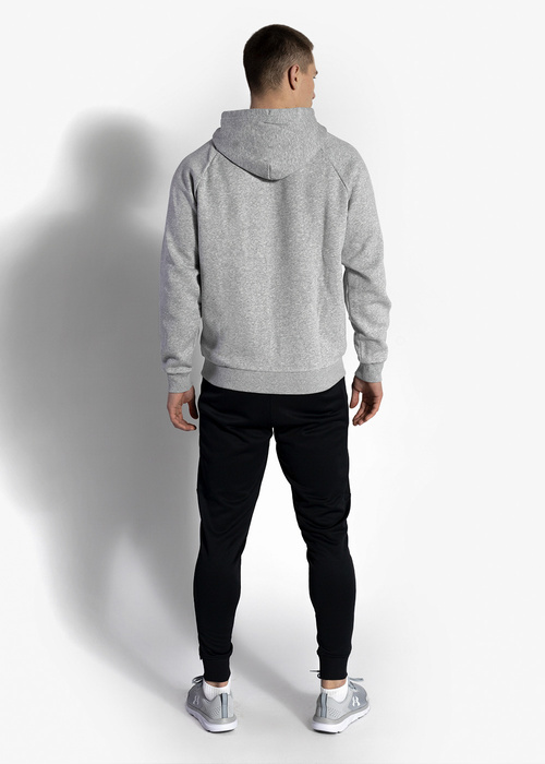 Herren Kapuzenpullover Grau UNDER ARMOUR UA RIVAL FLEECE FZ HOODIE