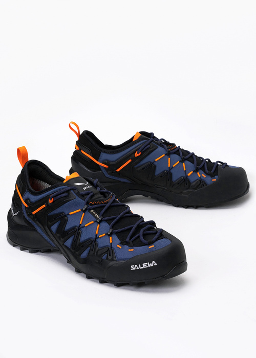 Herren Trekkingschuhe Dunkelblau SALEWA MS WILDFIRE EDGE GTX