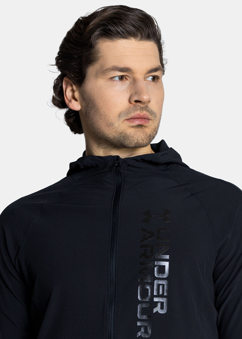 Herrenjacke Under Armour OutRun The Storm Schwarz