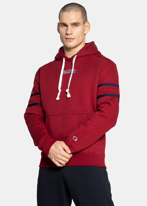 Herren Kapuzenpullover Rot Champion Varsity Script Logo 