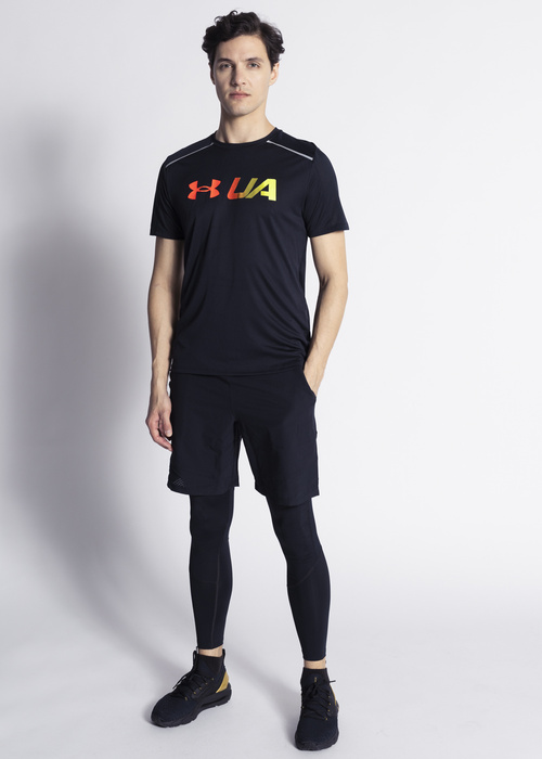 Trainings T-Shirt für Herren Schwarz Under Armour Run Graphic Print 