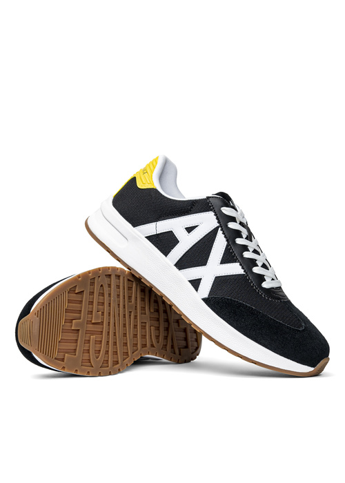 Herren Sneaker Schwarz Armani Exchange XUX071 XV527 K673