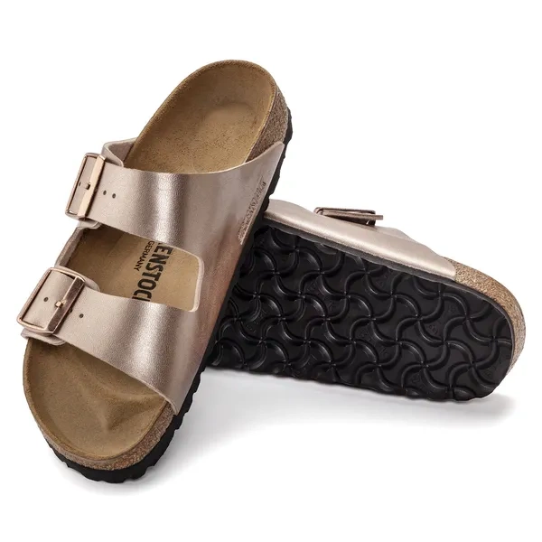 Damen Pantoletten BIRKENSTOCK ARIZONA BF COPPER