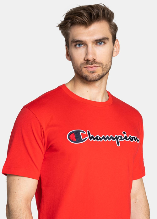 Herren T-Shirt Champion Organic Cotton Script Logo (216473-RS011)