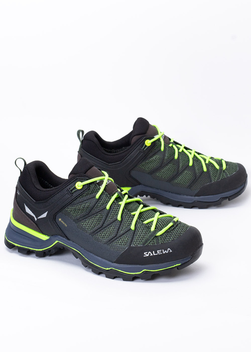 Herren Trekkingschuhe Grün SALEWA MS MTN TRAINER LITE GTX