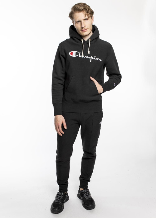 Champion Premium Script Logo Reverse Weave Hoodie (215159-KK001)