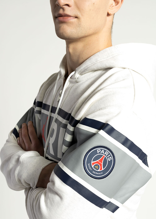 Herren Kapuzenpullover Weiß Nike Air Jordan Paris Saint-Germain