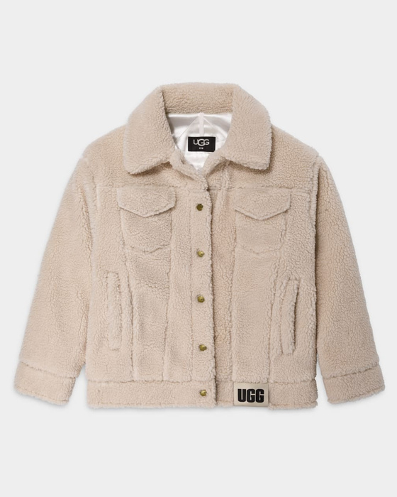 Damenjacke UGG W FRANKIE SHERPA TRUCKER JACKET