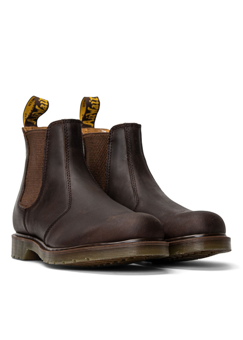 Chelsea-Boots Braun Dr. Martens 2976 Crazy Horse Dark Brown