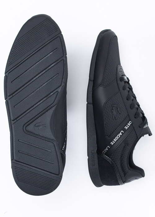 Herren Sneaker Schwarz Lacoste Menerva