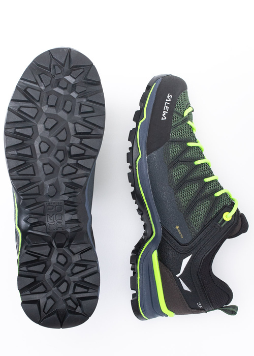 Herren Trekkingschuhe Grün SALEWA MS MTN TRAINER LITE GTX