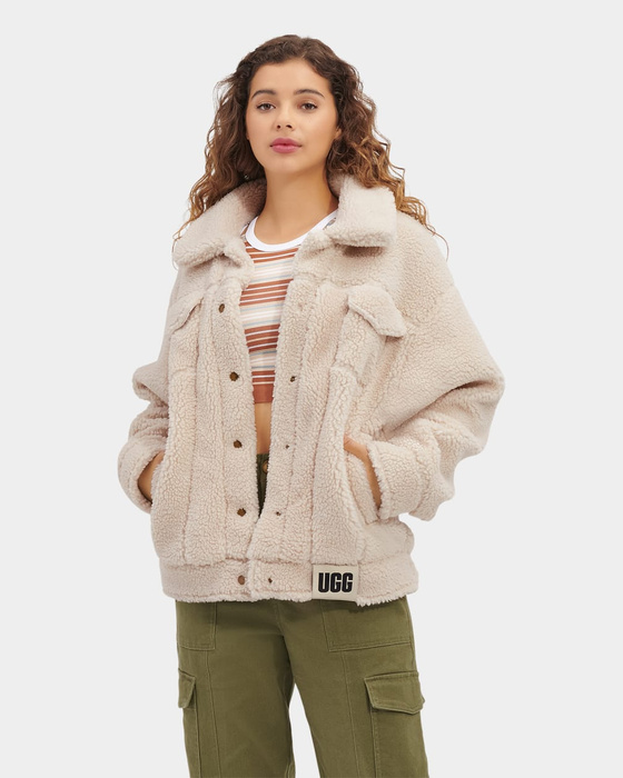 Damenjacke UGG W FRANKIE SHERPA TRUCKER JACKET