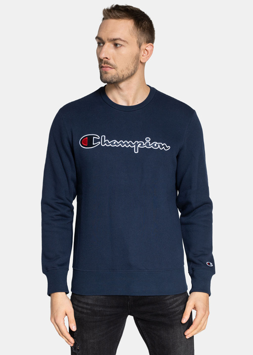 Herren Sweatshirt Champion Organic Cotton Blend Script Logo (216471-BS538)