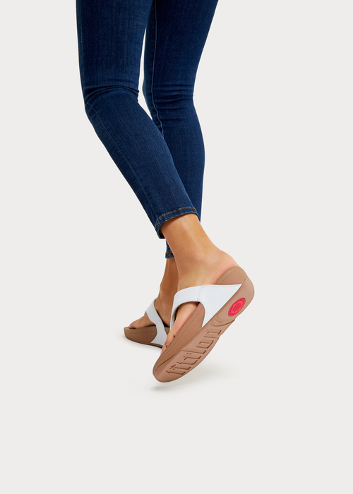 Damen FITFLOP LULU LEATHER TOEPOST