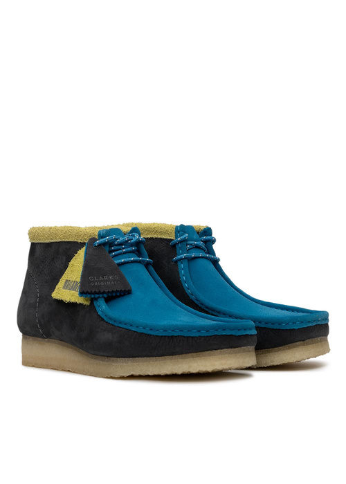 Herrenstiefel Clarks Boot Wallabee Ink Combi Mehrfarbig