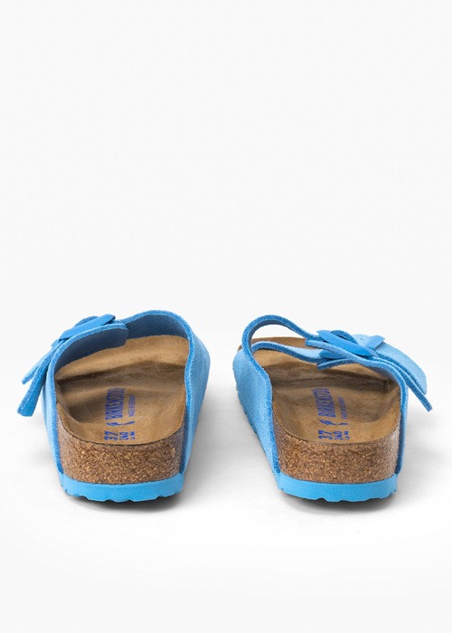Damen Pantoletten Blau BIRKENSTOCK ARIZONA SFB VL 