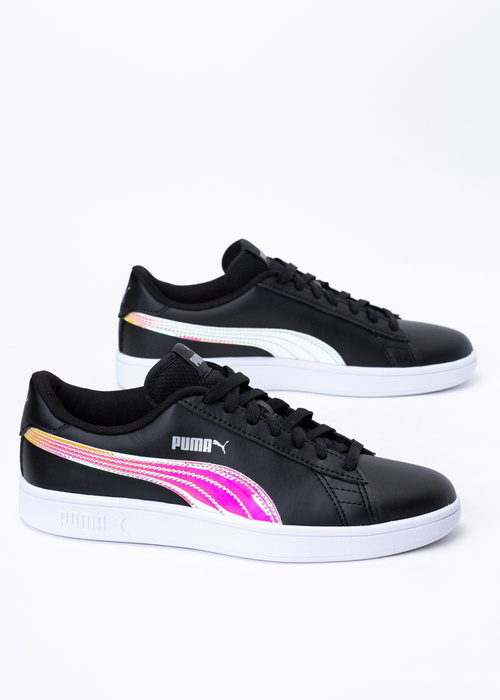 Damen Sneaker Schwarz Puma Smash V2 Holo