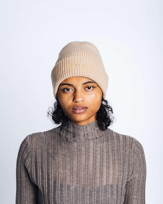 Damenmütze INUIKII RIBBED WOOL BEANIE 