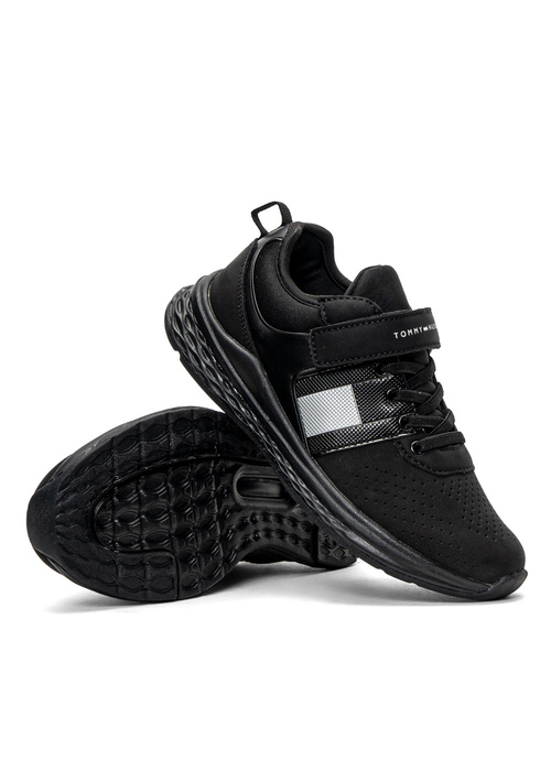 Sneaker für Kinder Schwarz Tommy Hilfiger T3B4-32080-1230-999