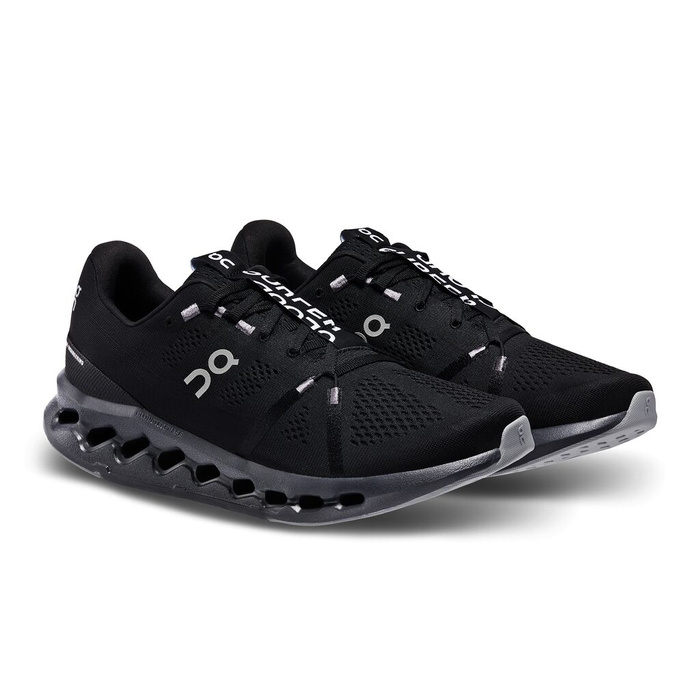 Herren Laufschuhe Schwarz ON CLOUDSURFER