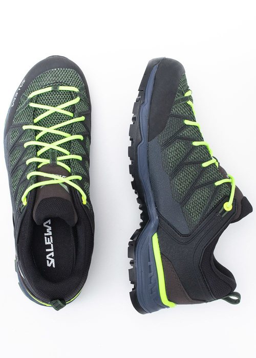 Herren Trekkingschuhe Grün SALEWA MS MTN TRAINER LITE GTX