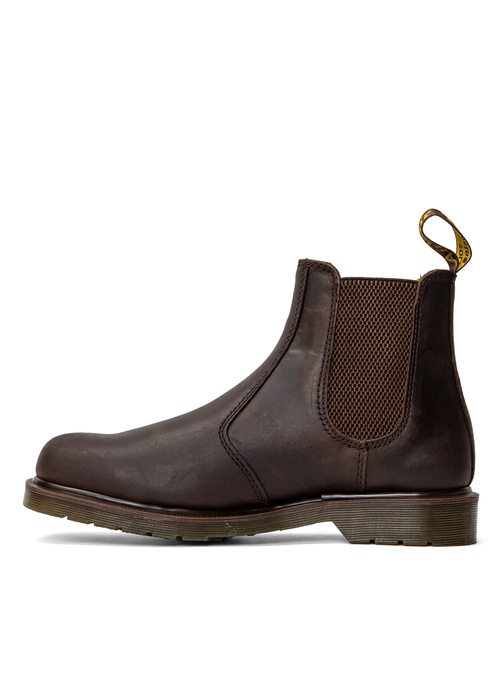 Chelsea-Boots Braun Dr. Martens 2976 Crazy Horse Dark Brown