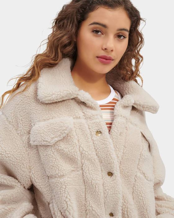 Damenjacke UGG W FRANKIE SHERPA TRUCKER JACKET