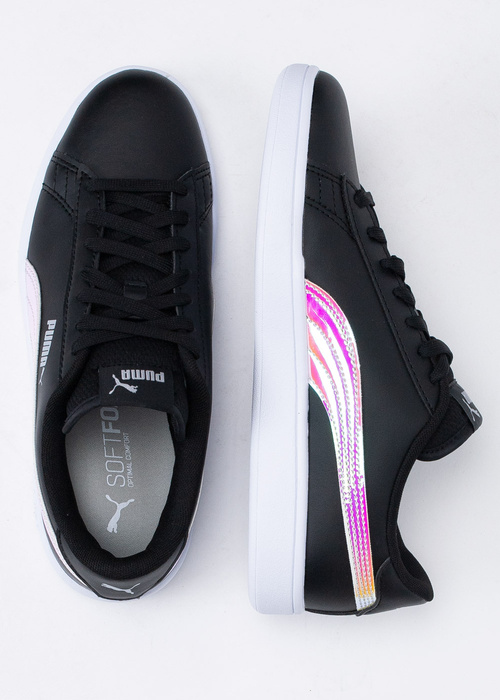 Damen Sneaker Schwarz Puma Smash V2 Holo