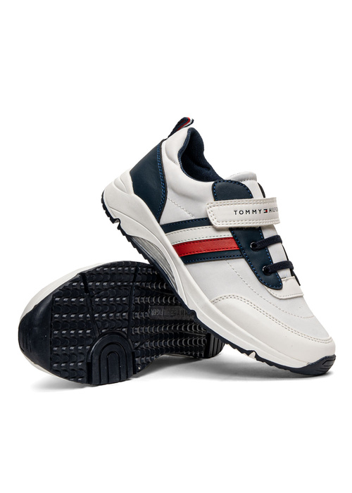 Sneaker für Kinder Tommy Hilfiger Low Cut Lace-Up Weiß 