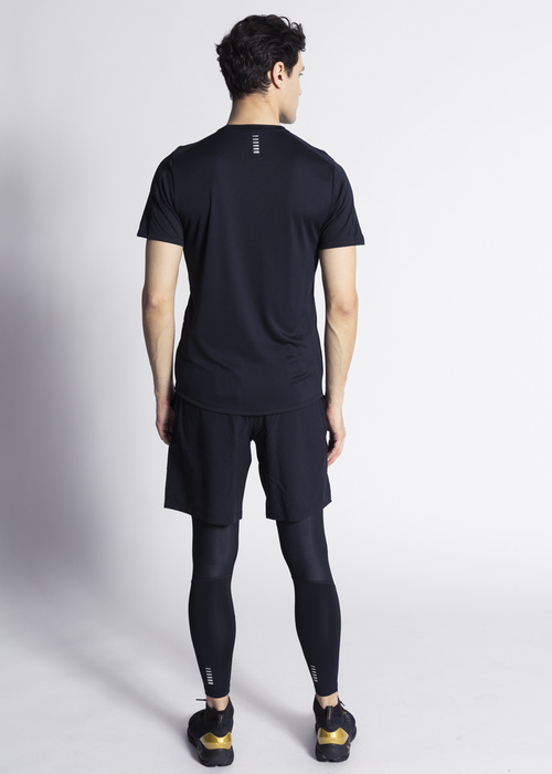 Trainings T-Shirt für Herren Schwarz Under Armour Run Graphic Print 