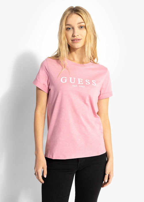 Damen T-Shirt Guess ES SS GUESS 1981 ROLL CUFF TEE