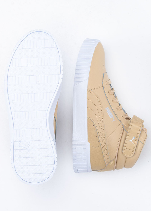 Damen Sneaker Beige Puma Carina 2.0 MID