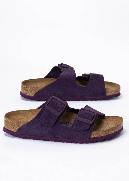Damen Pantoletten Birkenstock Arizona SFB VL Wine